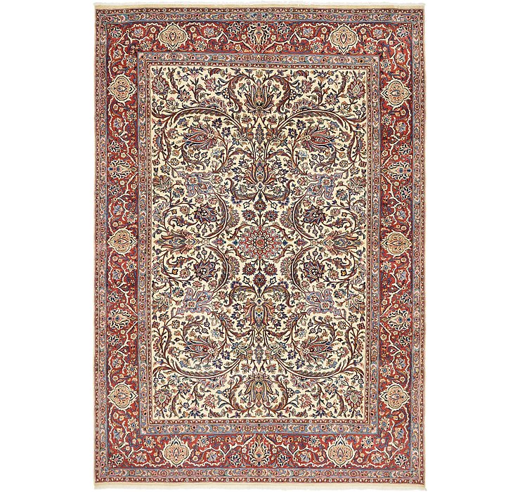 6' 8 x 9' 7 Sarough Persian Rug