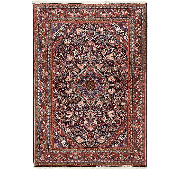 HandKnotted 3' 6 x 5' Qom Persian Rug