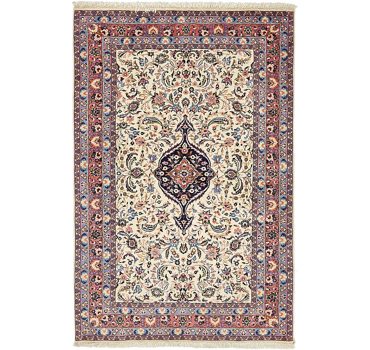 4' 6 x 6' 10 Yazd Persian Rug