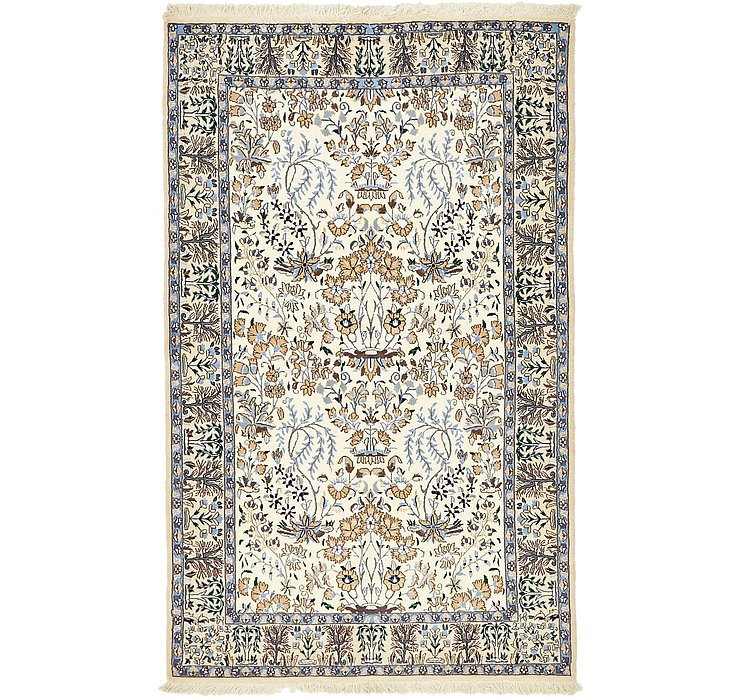 4' x 6' 5 Nain Persian Rug