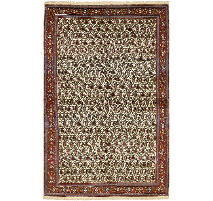 HandKnotted 4' 11 x 7' 8 Mood Persian Rug