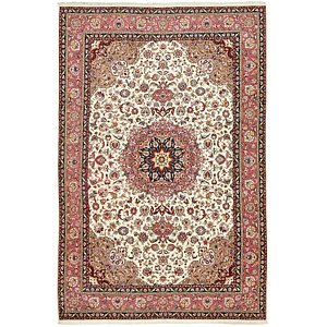 Unique Loom 6' 6 x 10' Tabriz Persian Rug