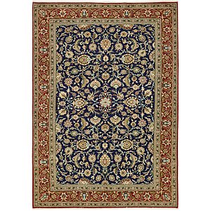 6' 11 x 10' Qom Persian Rug