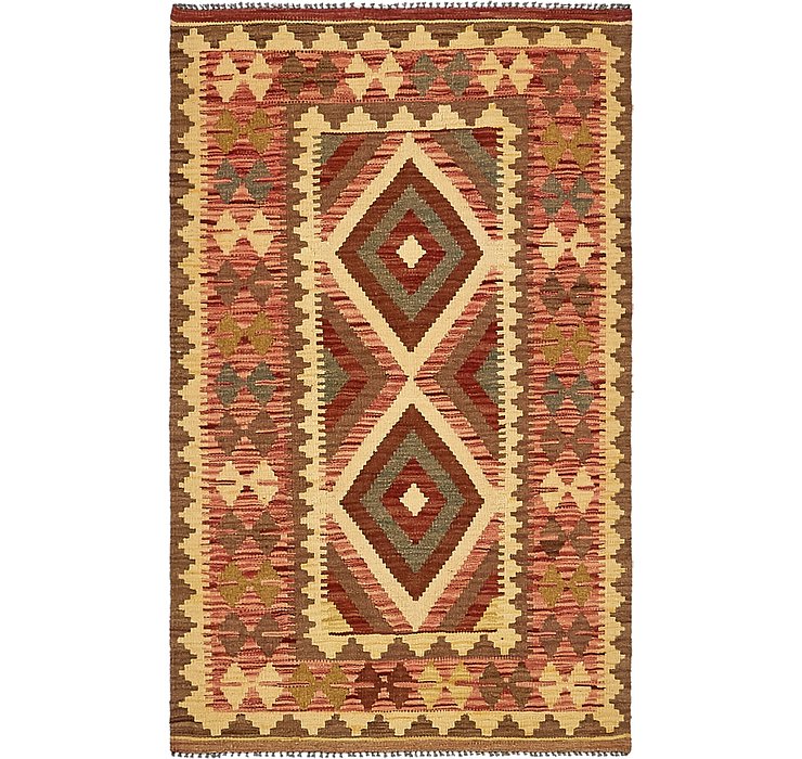 3' x 4' 10 Kilim Maymana Rug