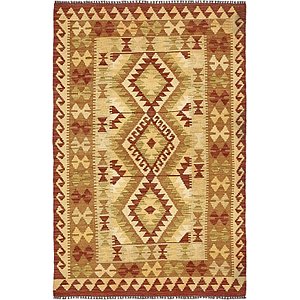 3' 1 x 4' 10 Kilim Maymana Rug
