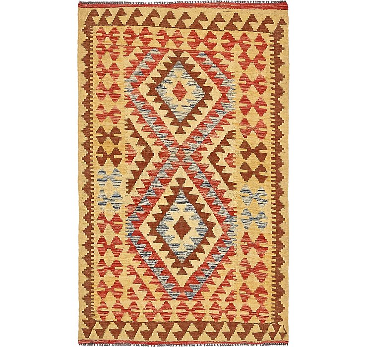 3' 3 x 5' 3 Kilim Maymana Rug