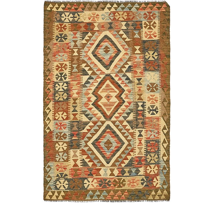 3' 2 x 5' 2 Kilim Maymana Rug