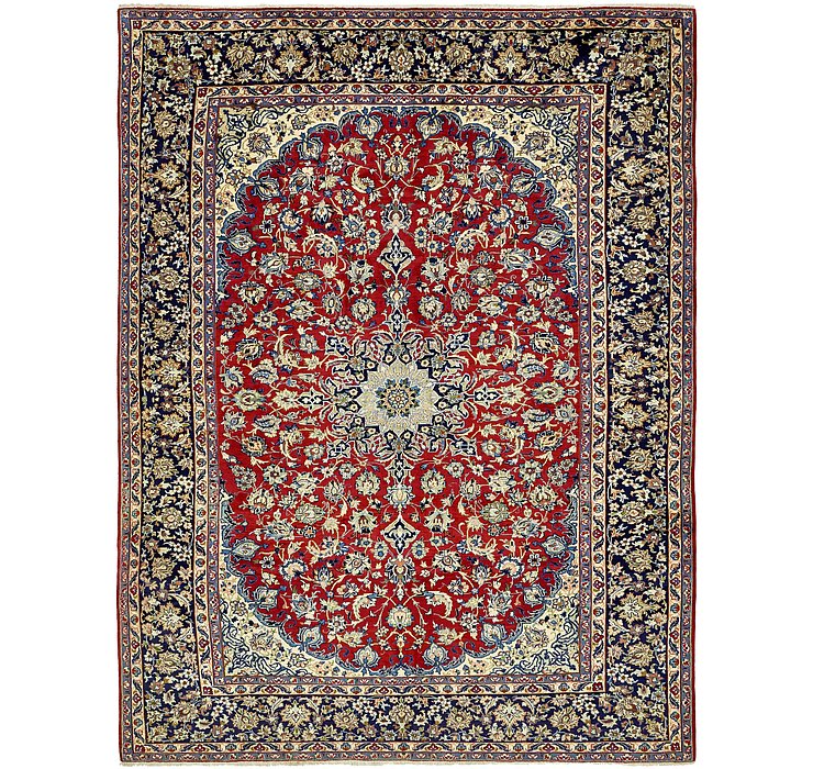9' 9 x 13' Isfahan Persian Rug