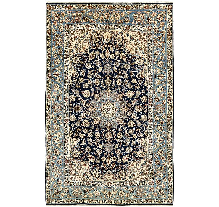 9' x 14' 3 Isfahan Persian Rug