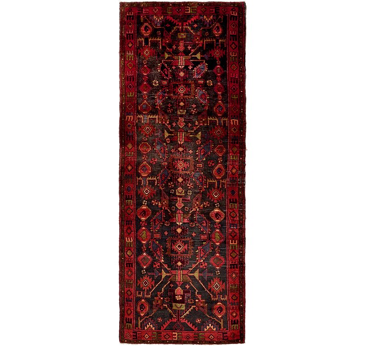 3' 11 x 10' 5 Hamedan Persian Runner ...