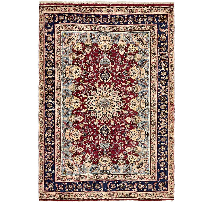6' 4 x 9' 2 Mashad Persian Rug