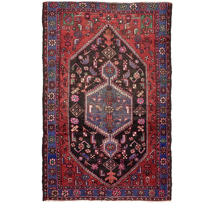 4' 9 x 7' 6 Khamseh Persian Rug