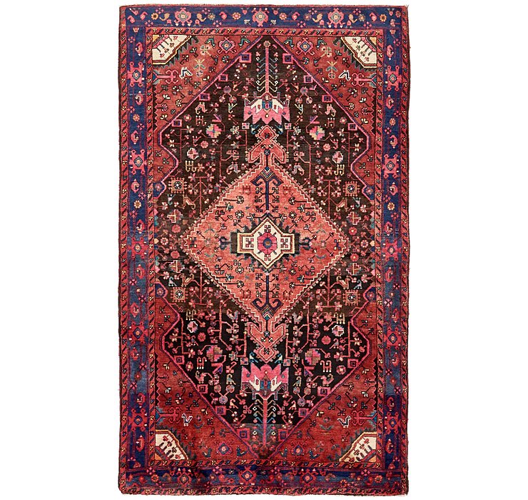 4' 9 x 8' Hamedan Persian Rug