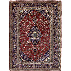 9' 9 x 12' 10 Kashan Persian Rug