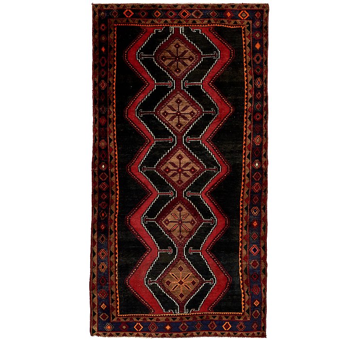 4' 9 x 9' 6 Chenar Persian Runner Rug