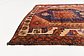 4' 6 x 13' 3 Shiraz-Lori Persian Runner Rug thumbnail image 6