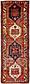 4' 6 x 13' 3 Shiraz-Lori Persian Runner Rug thumbnail