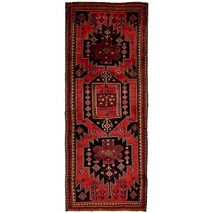 Unique Loom 4' x 10' 10 Mazlaghan Persian Runne...