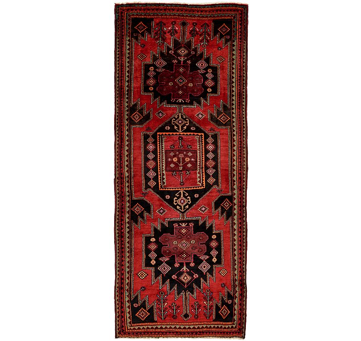 4' x 10' 10 Mazlaghan Persian Runne...