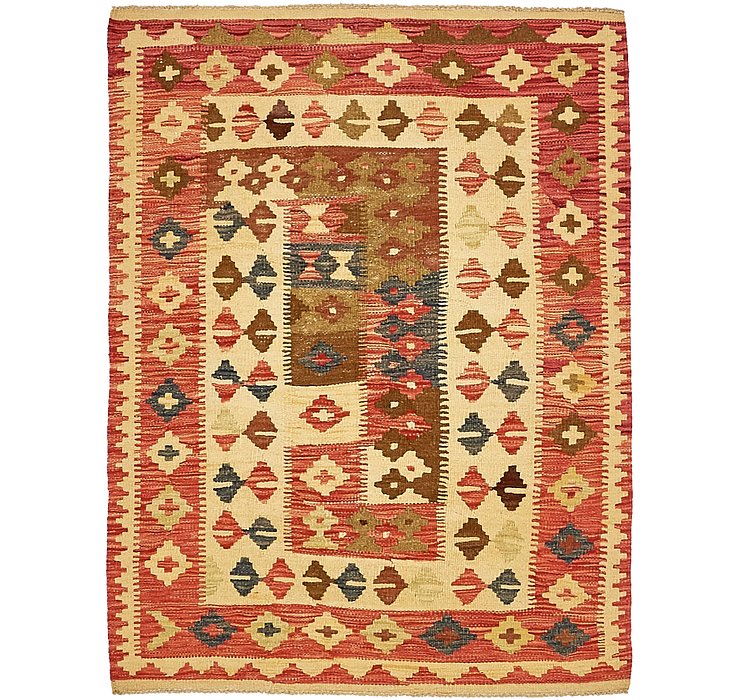 107cm x 145cm Kilim Maymana Rug