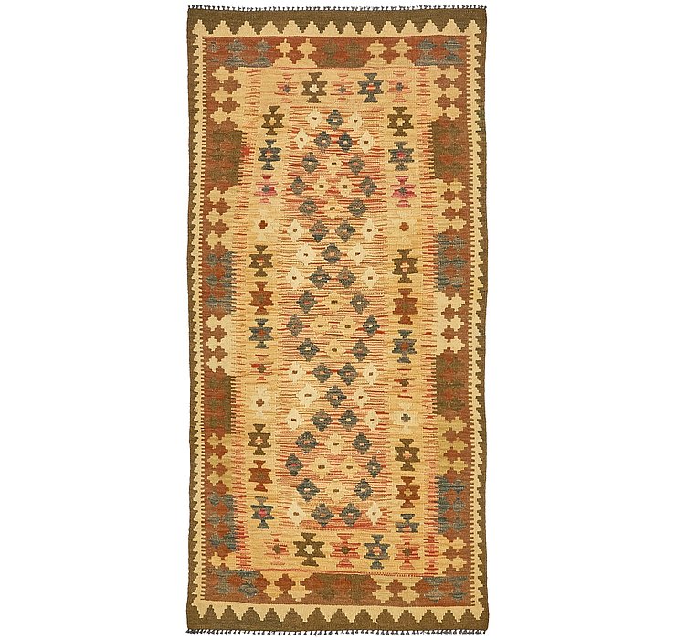 3' 1 x 6' 7 Kilim Maymana Rug