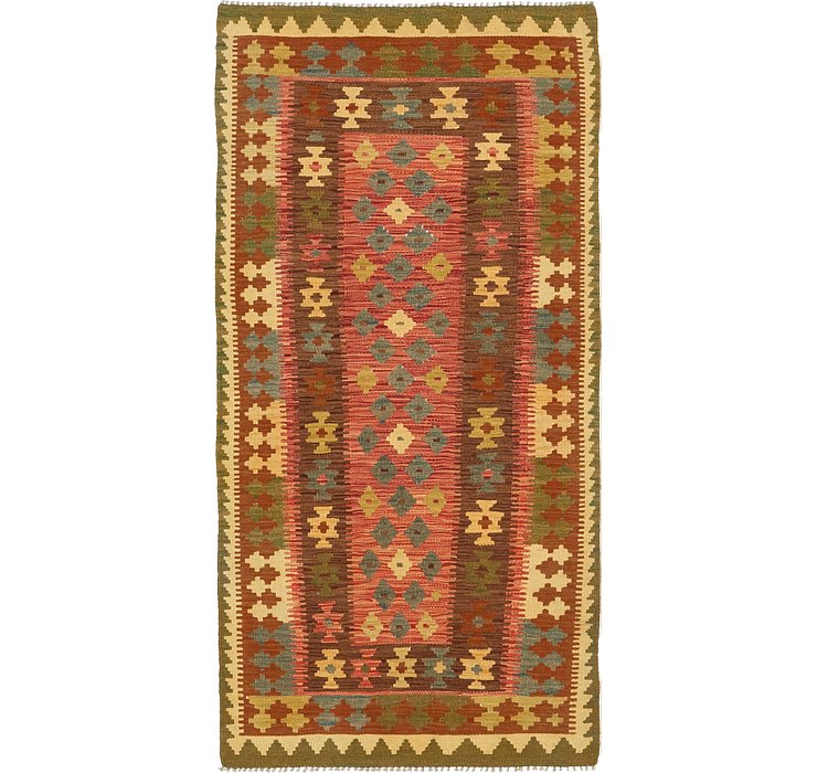 3' 2 x 6' 7 Kilim Maymana Rug