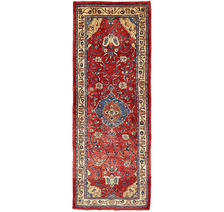 4' 1 x 10' 9 Farahan Persian Runner ...