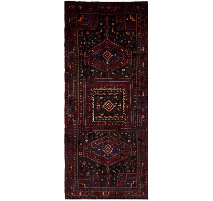 4' 9 x 11' 7 Meshkin Persian Runner ...