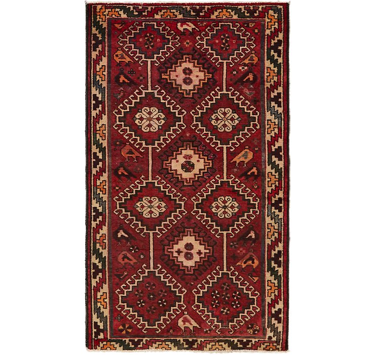 4' 2 x 7' 5 Ferdos Persian Rug