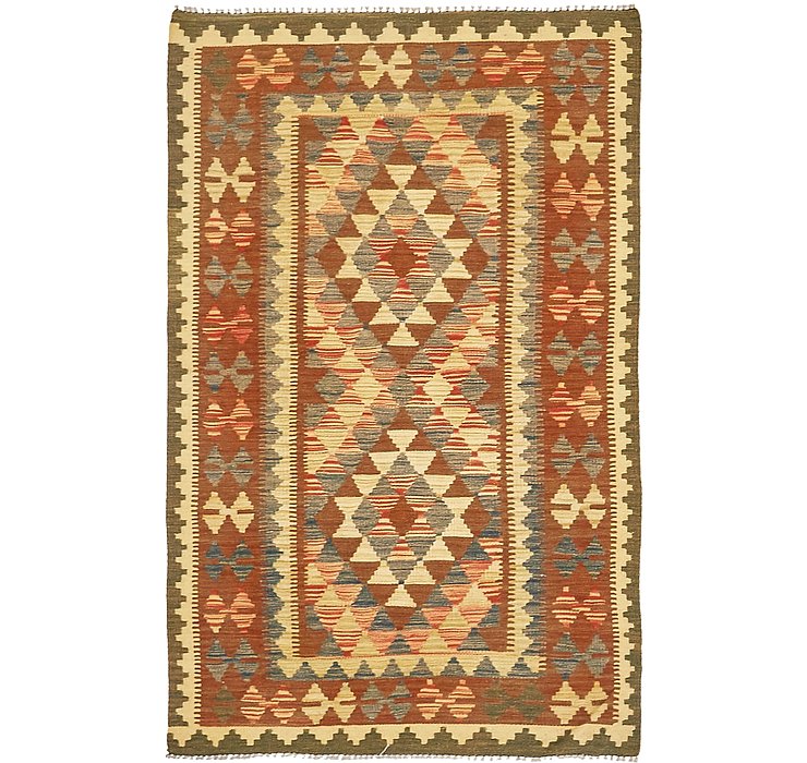 3' 2 x 5' Kilim Maymana Rug