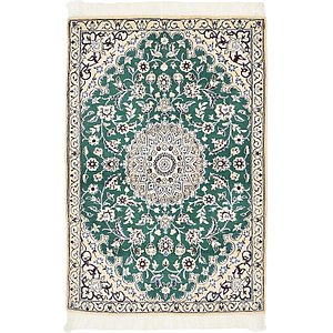 3' x 4' 5 Nain Persian Rug