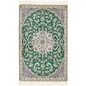2' 11 x 4' 8 Nain Persian Rug