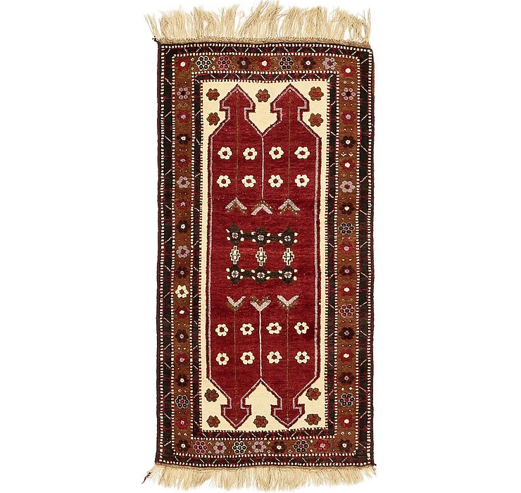3' 2 x 6' 5 Kars Oriental Rug