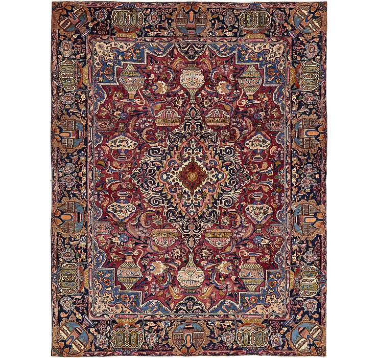 9' 5 x 12' 2 Kashmar Persian Rug