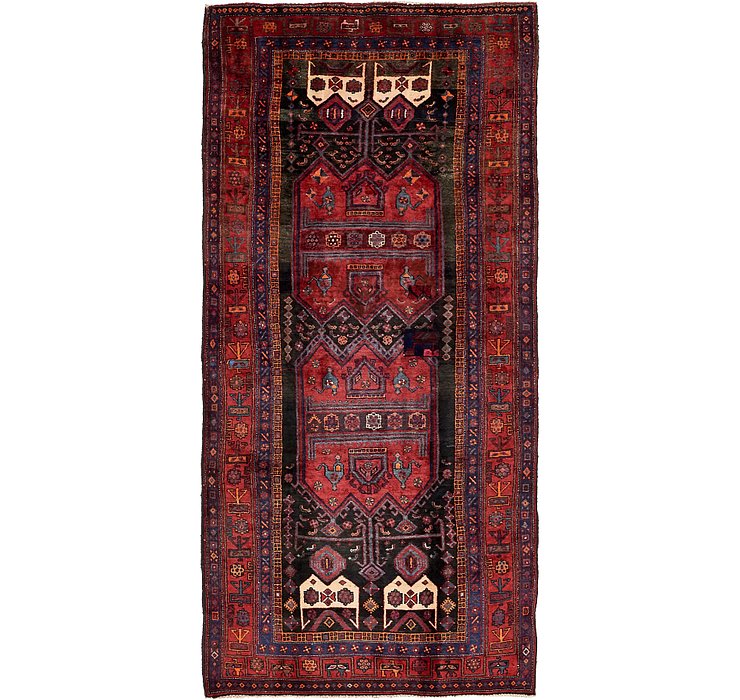 4' 7 x 10' 1 Sirjan Persian Runner Rug