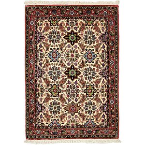 2' 4 x 3' 4 Bidjar Persian Rug