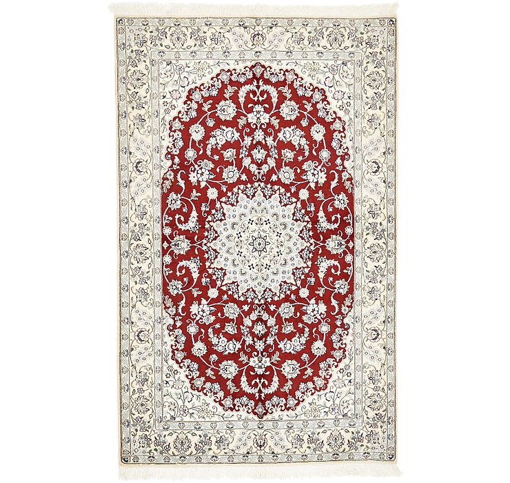5' x 8' Nain Persian Rug