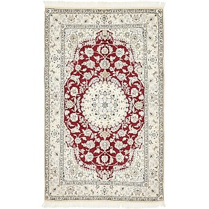 5' x 7' 11 Nain Persian Rug
