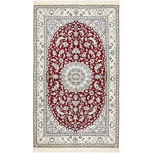 5' x 8' 4 Nain Persian Rug