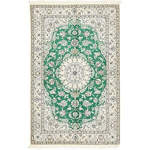 5' 1 x 8' 2 Nain Persian Rug