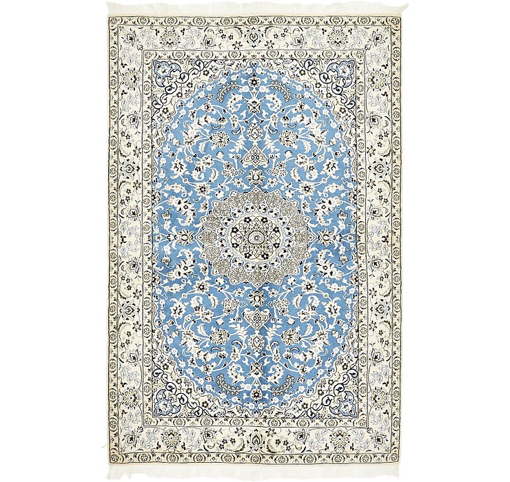 5' 1 x 8' Nain Persian Rug