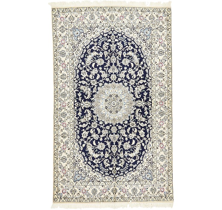 5' 1 x 8' 5 Nain Persian Rug