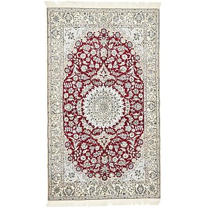 5' 2 x 8' 9 Nain Persian Rug