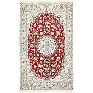 5' x 8' 3 Nain Persian Rug