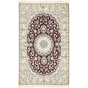 4' 9 x 7' 10 Nain Persian Rug