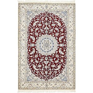 5' 1 x 7' 9 Nain Persian Rug
