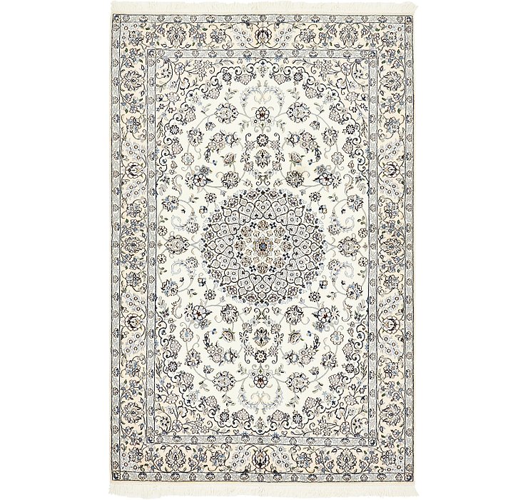 5' 1 x 8' Nain Persian Rug