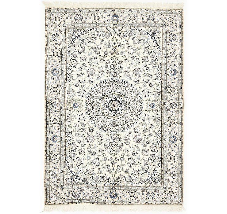 5' 3 x 7' 7 Nain Persian Rug