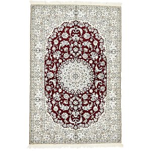 5' 2 x 7' 10 Nain Persian Rug