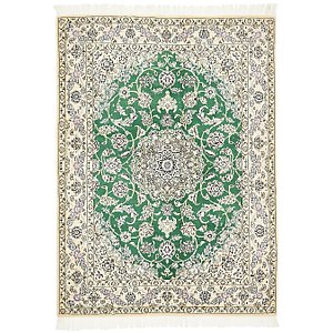 4' 11 x 6' 9 Nain Persian Rug